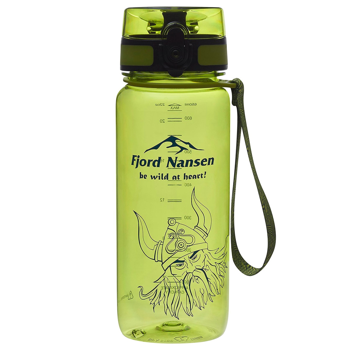 Fjord Nansen Tritan Bottle 0,65 l - Yellow