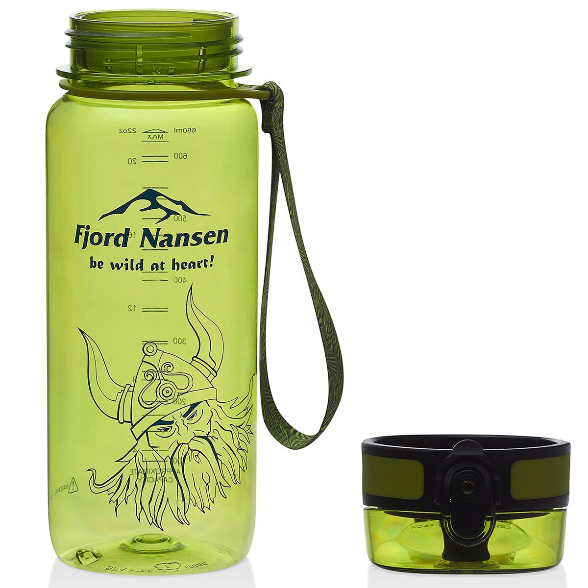 Fjord Nansen Tritan Bottle 0,65 l - Yellow