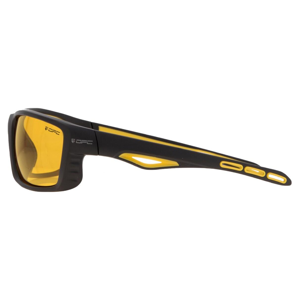 OPC Sport Everest safety glasses - Black Matt Yellow Polarised