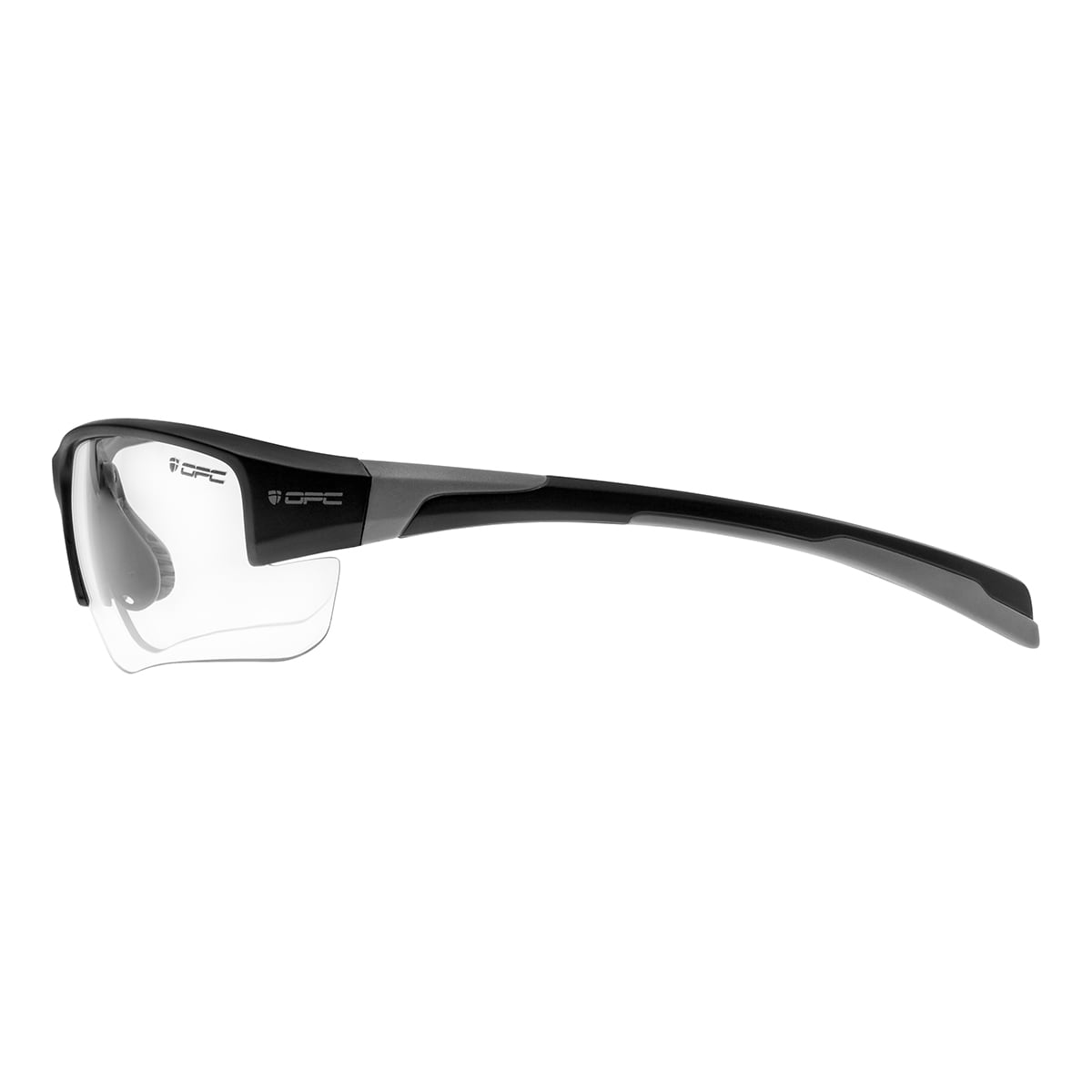 OPC Extreme San Salvo Safety glasses - Matt Black/Gray Clear