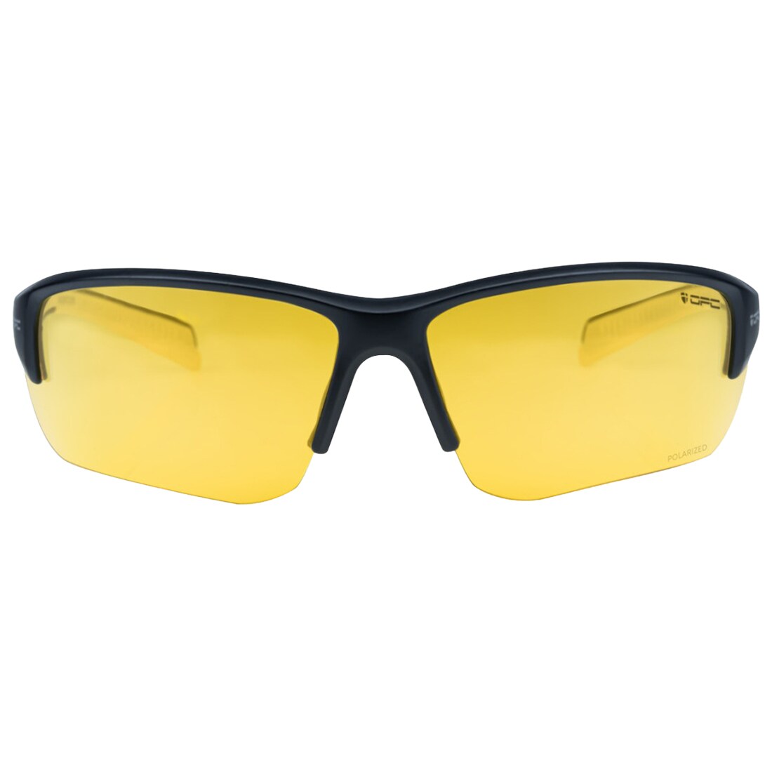 OPC Extreme San Salvo Safety Glasses - Matt Black/Ultra Light Yellow with Polarization