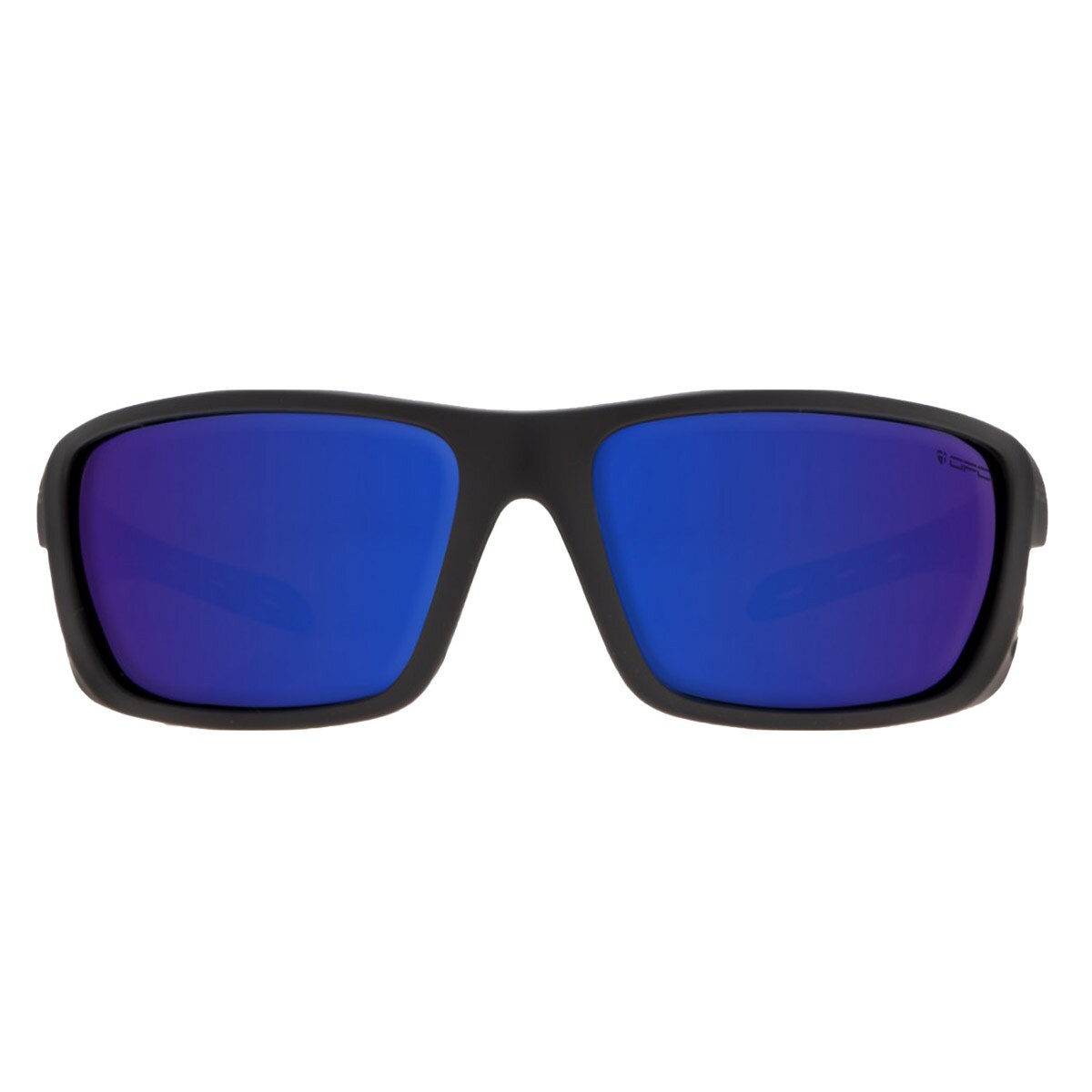 OPC Sport Everest sunglasses - Black Matt Blue Smoke Revo Polarised