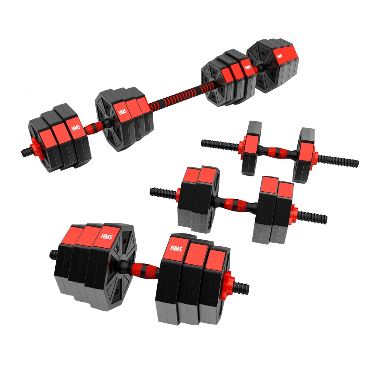 HMS SGC20 dumbbell with replaceable weights
