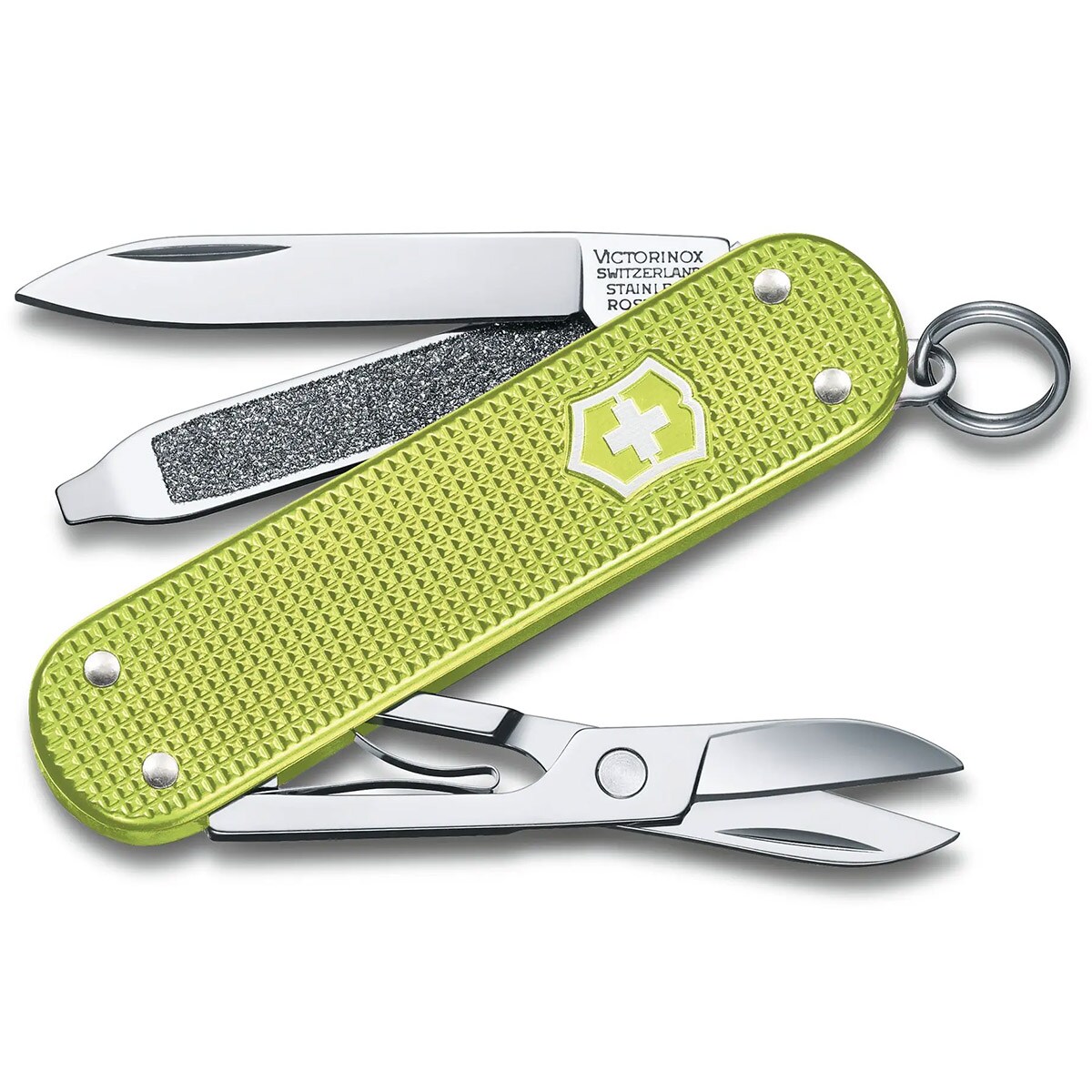 Victorinox Classic Alox Pocket Knife Lime Twist