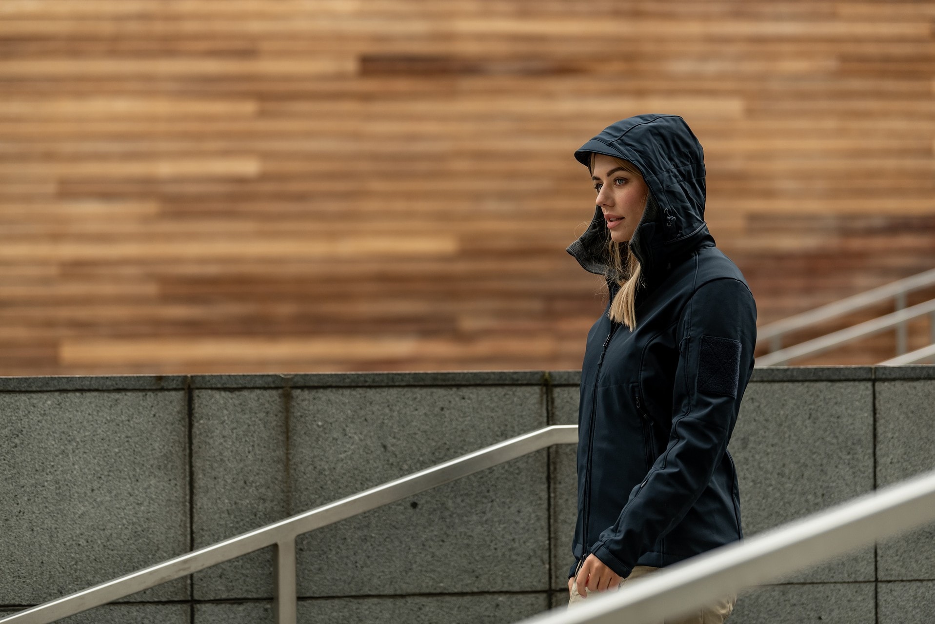 Helikon-Tex Gunfighter Softshell Women's Jacket - Navy Blue