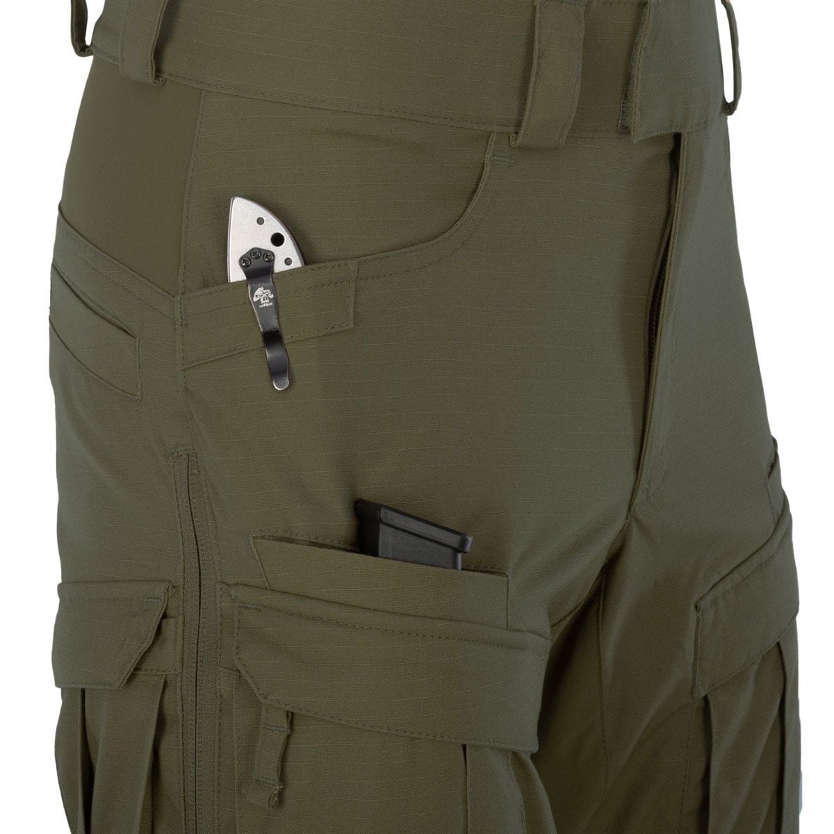 Helikon MCDU DyNyCo Rip-Stop Pants - Olive Green
