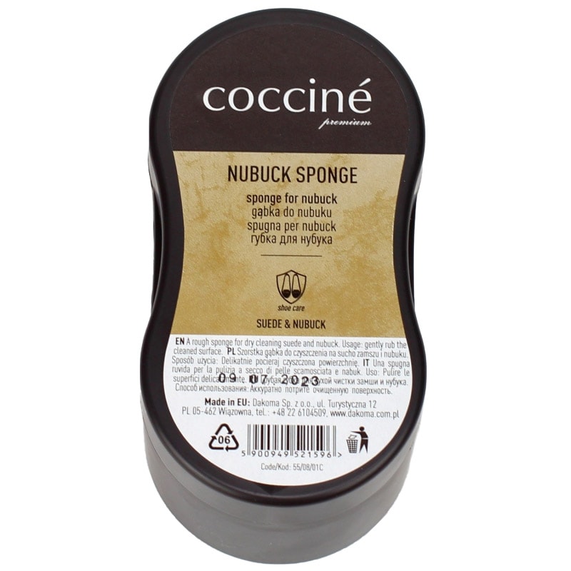 Coccine sponge for suede and nubuck