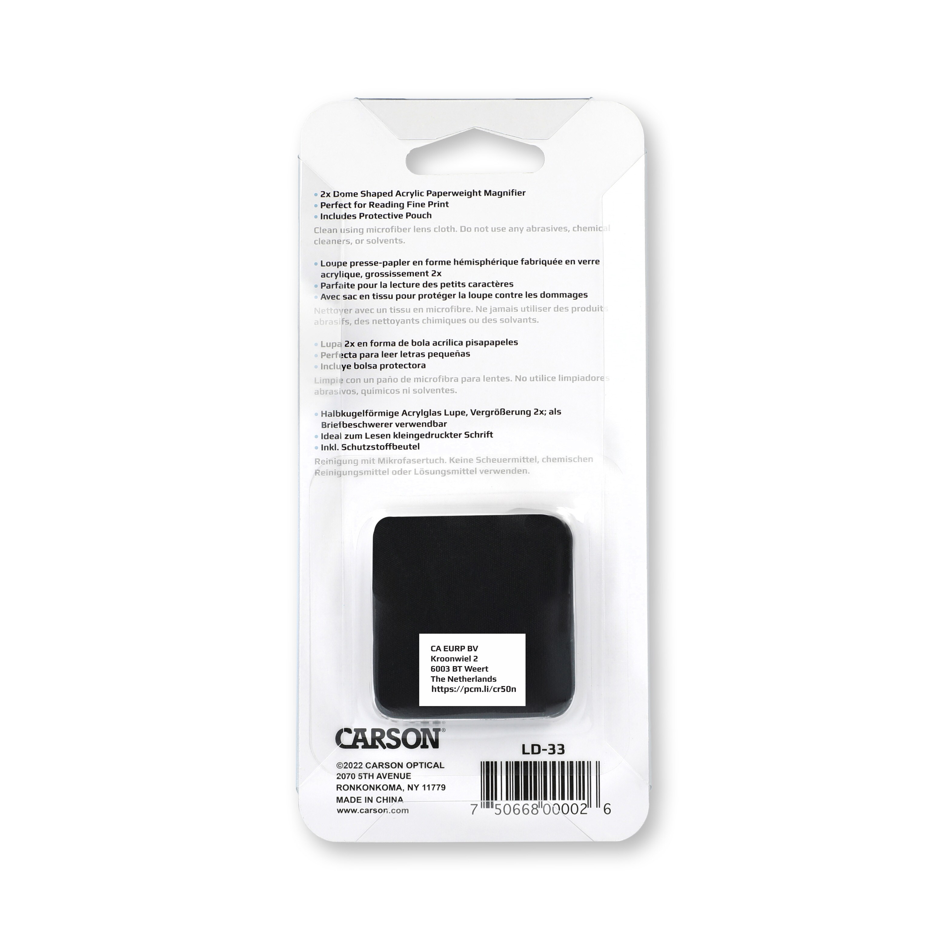 Carson Lumidome 2x Magnifier