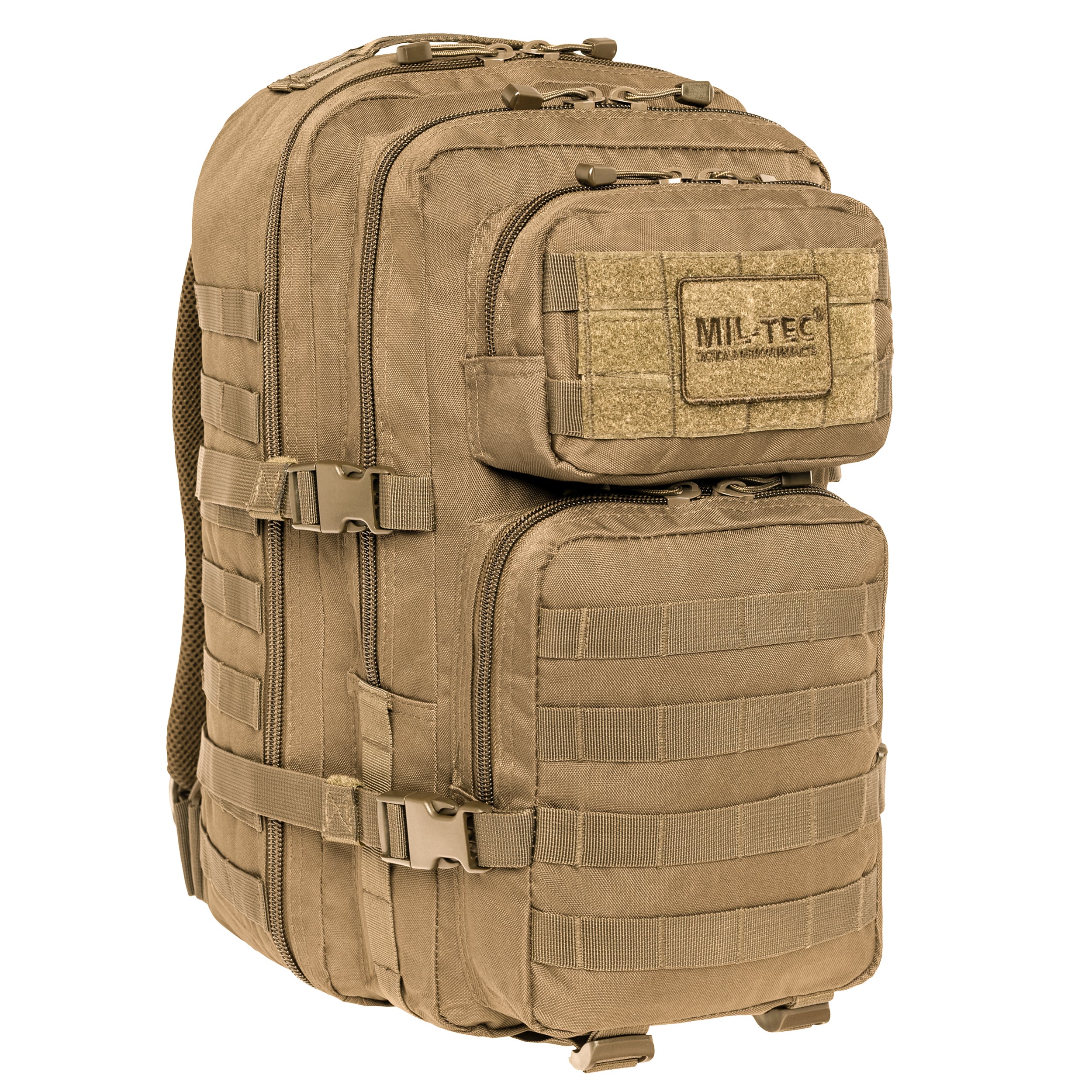 Mil-Tec Large Assault Pack 36 l Backpack - Coyote Brown