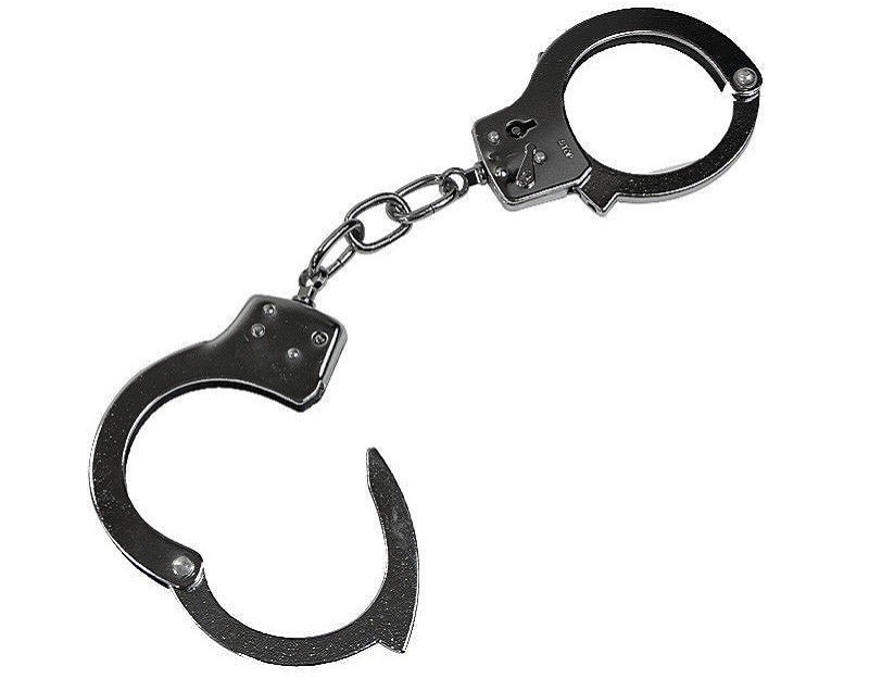 Mil-Tec steel handcuffs - silver
