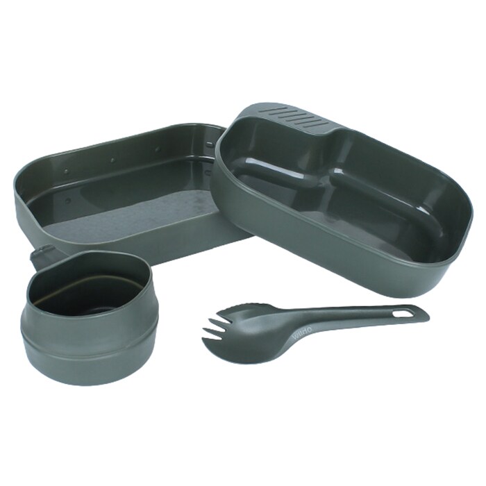 Wildo Camp-A-Box Light Camping Set - Olive