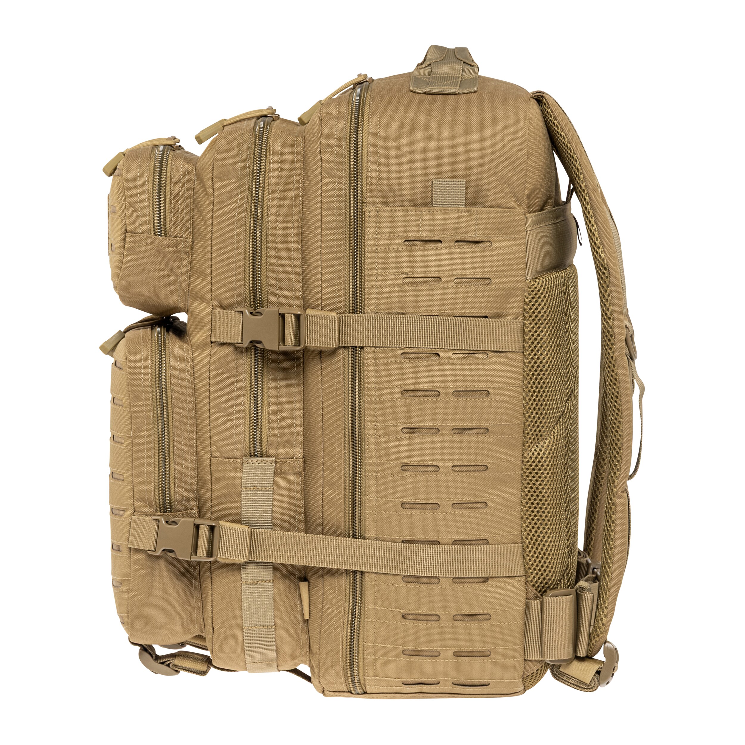Mil-Tec Assault Pack Laser Cut Large Backpack 36 l - Coyote Tan