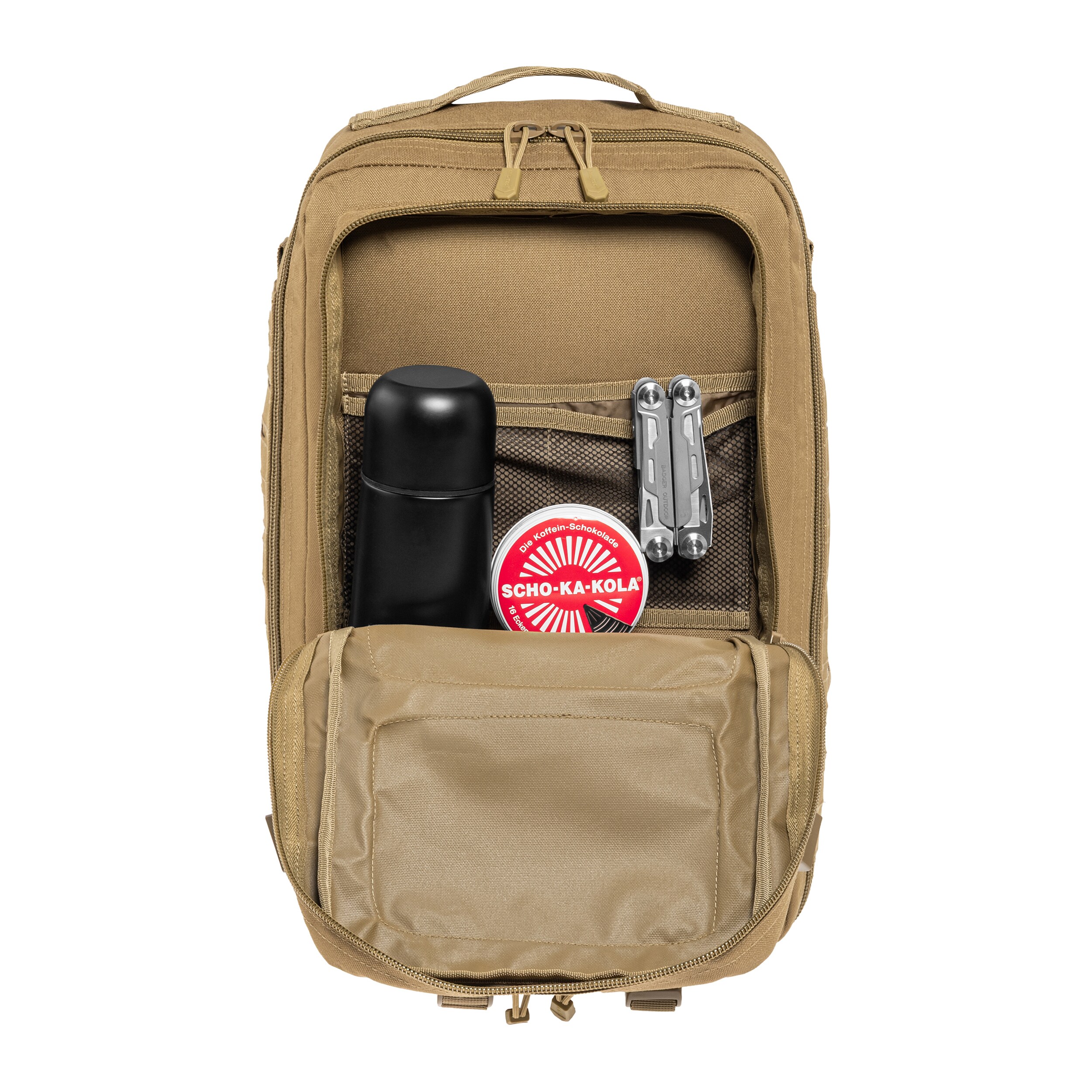 Mil-Tec Assault Pack Laser Cut Large Backpack 36 l - Coyote Tan