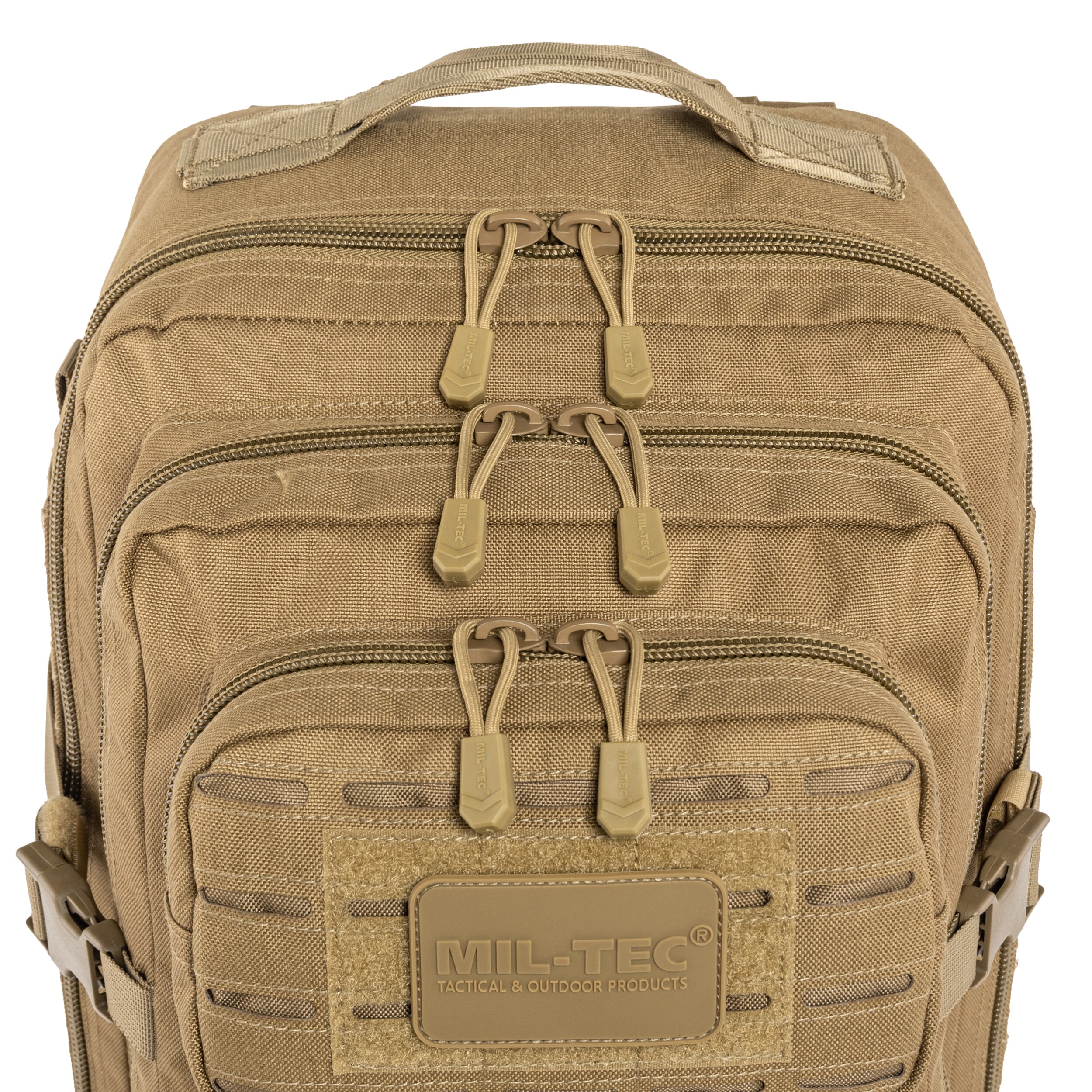 Mil-Tec Assault Pack Laser Cut Large Backpack 36 l - Coyote Tan
