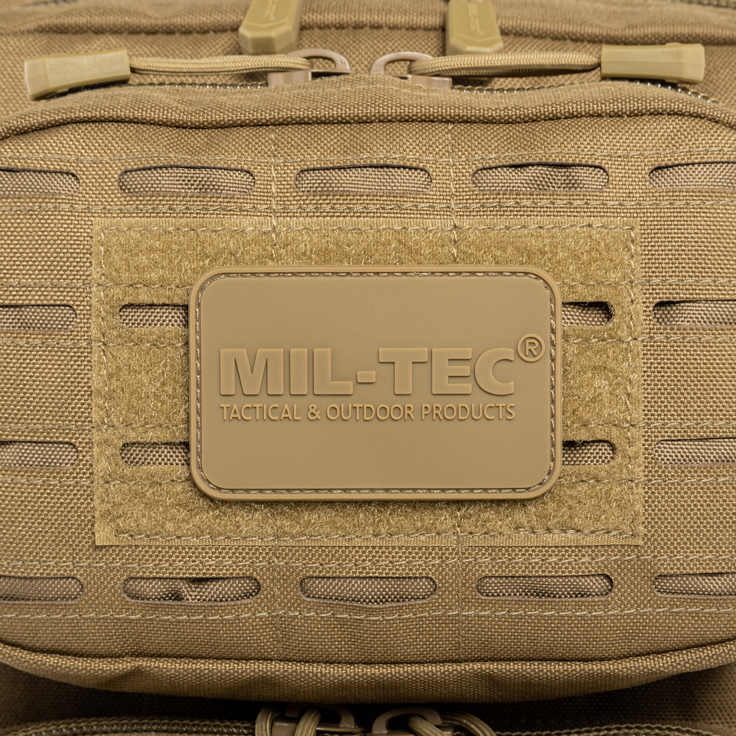 Mil-Tec Assault Pack Laser Cut Large Backpack 36 l - Coyote Tan