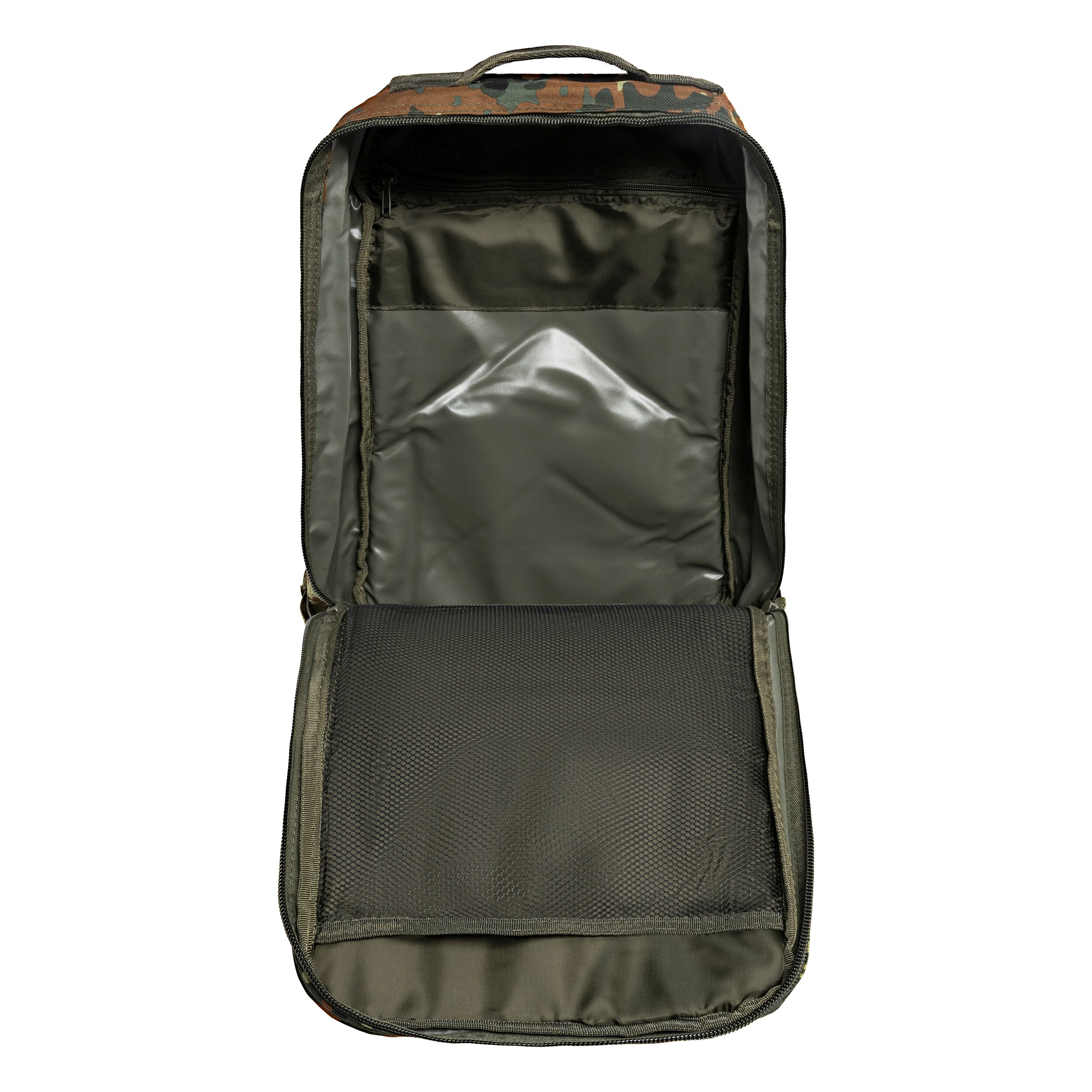 Mil-Tec Assault Pack Laser Cut Large Backpack 36 l - Flecktarn