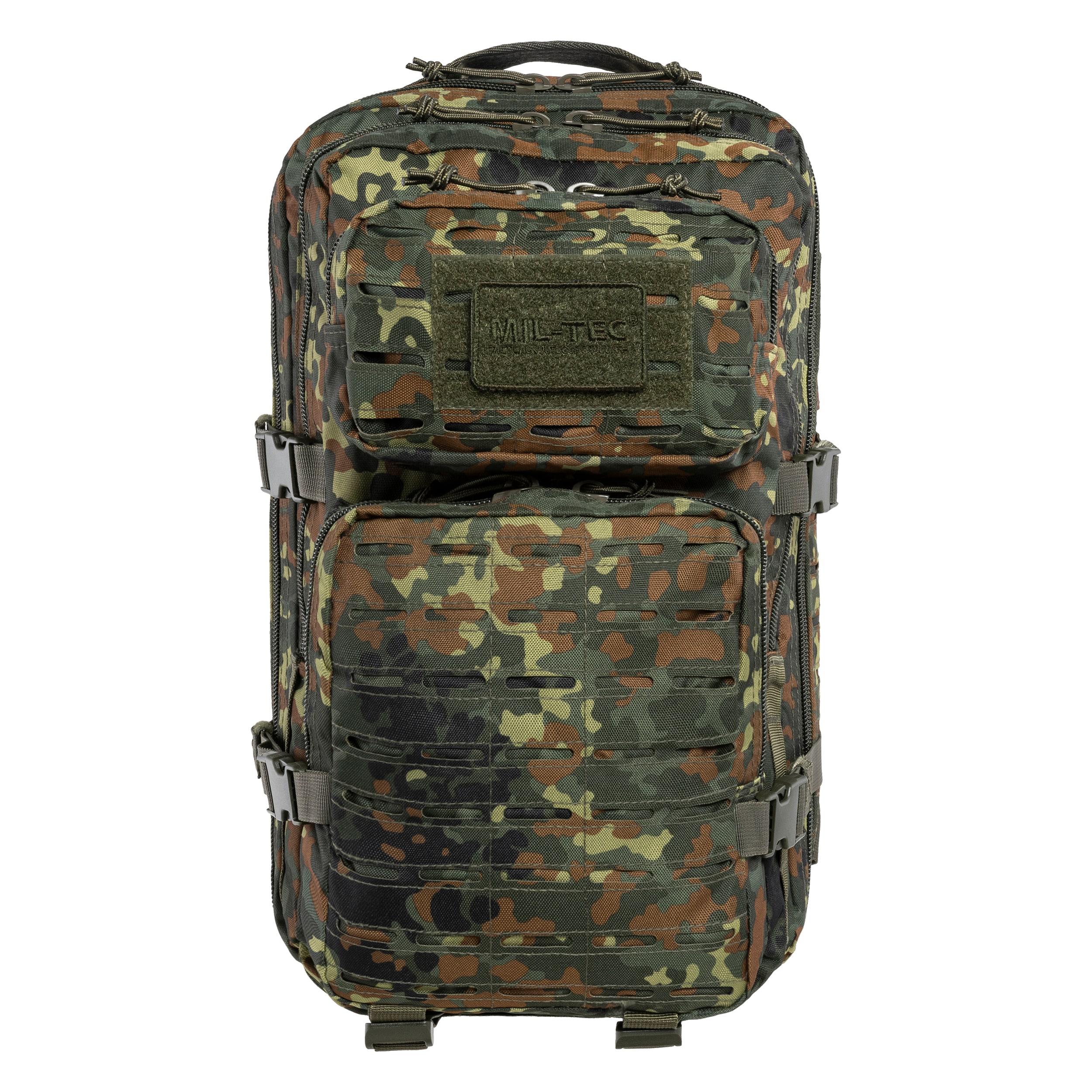 Mil-Tec Assault Pack Laser Cut Large Backpack 36 l - Flecktarn