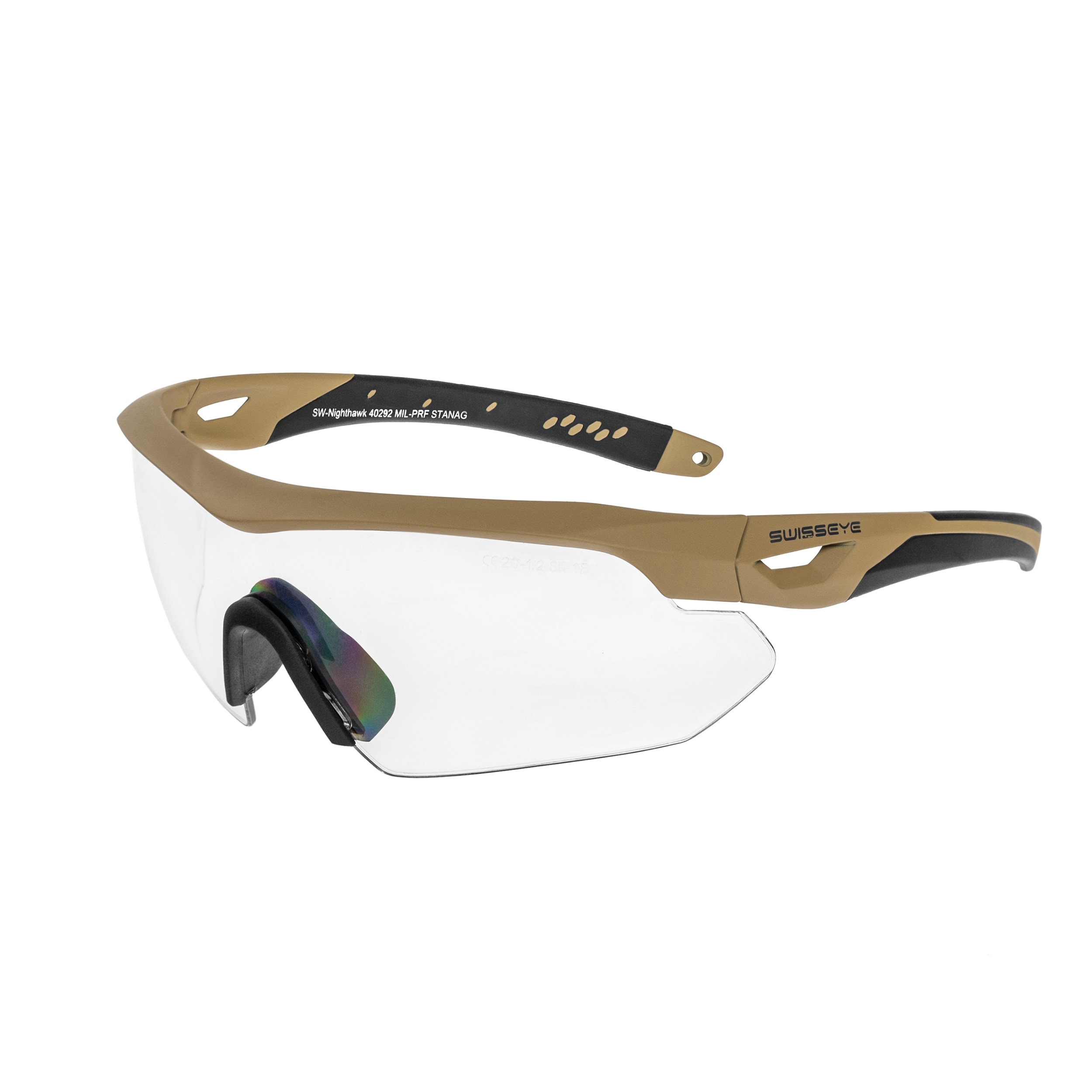 Swiss Eye Nighthawk Tactical Glasses - Coyote