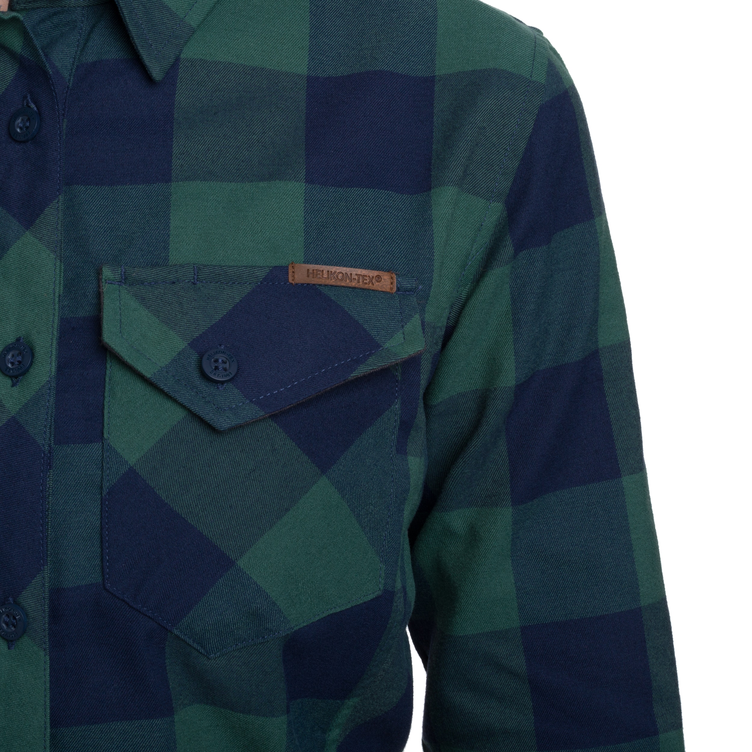Helikon Marigold Women's Shirt - Moss Green Checkered