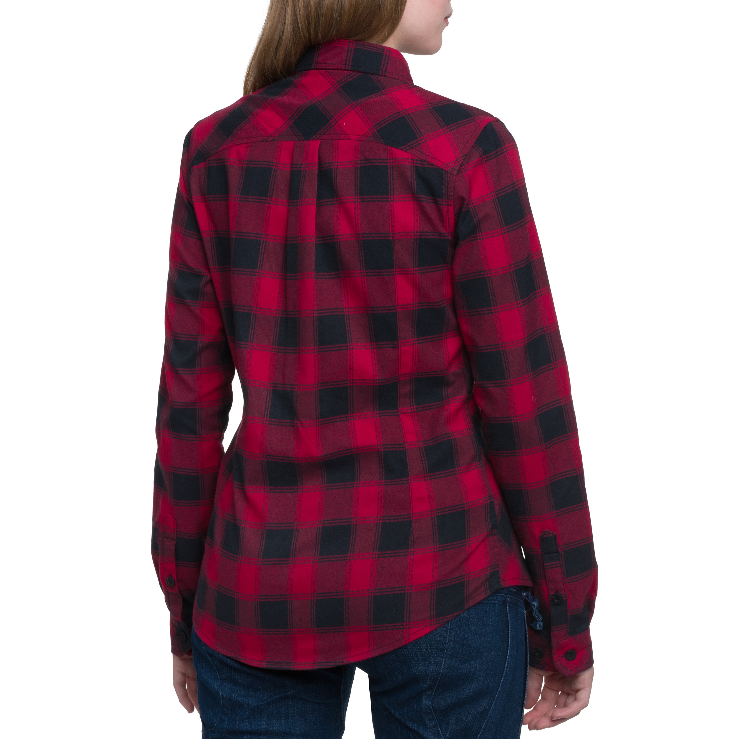 Helikon Marigold Women's Shirt - Coral Crimson Checkered