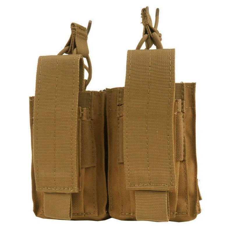 Condor Double Kangaroo Mag Pouch Gen II - Coyote Brown