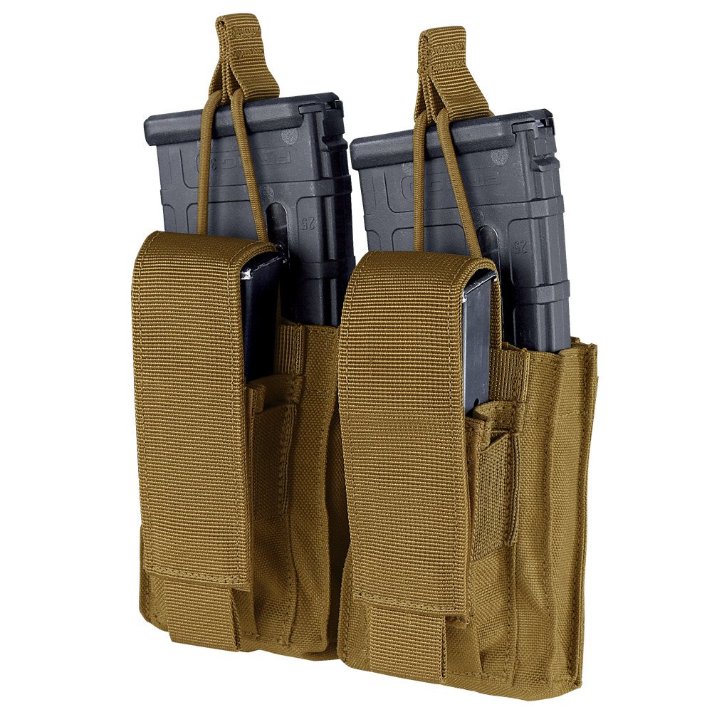 Condor Double Kangaroo Mag Pouch Gen II - Coyote Brown