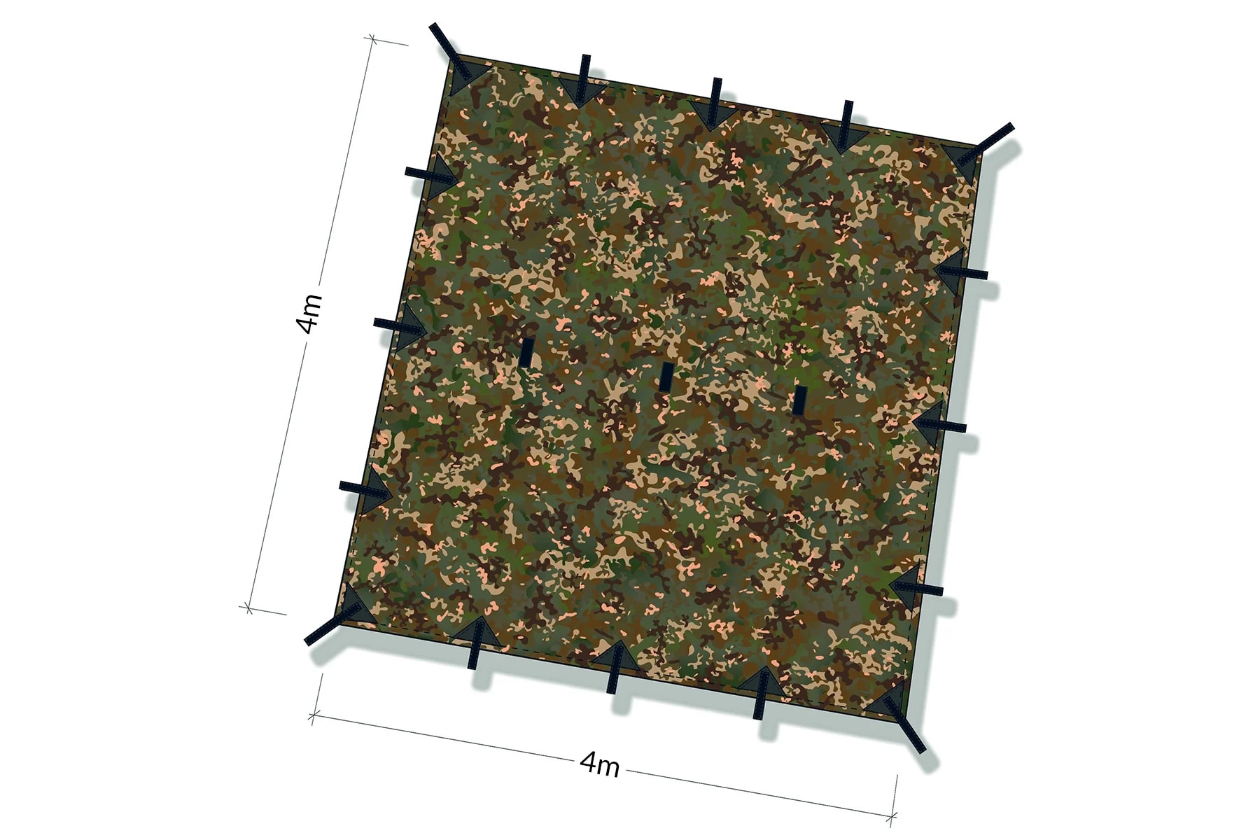 DD Hammocks Tarp 4x4 - Multicam