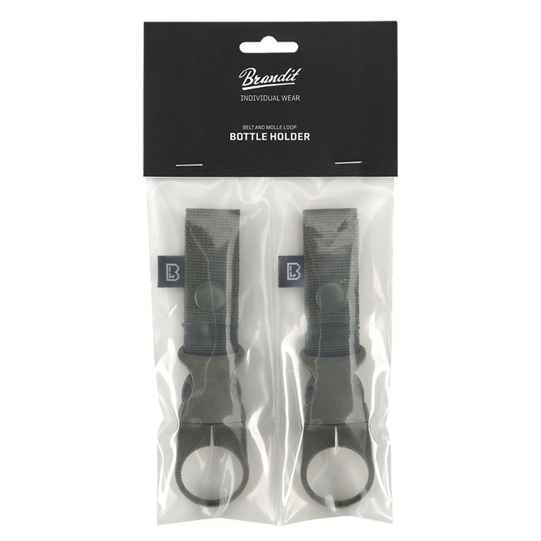 Brandit Belt and Molle Loop Bottle Holder 2 pcs. - Olive