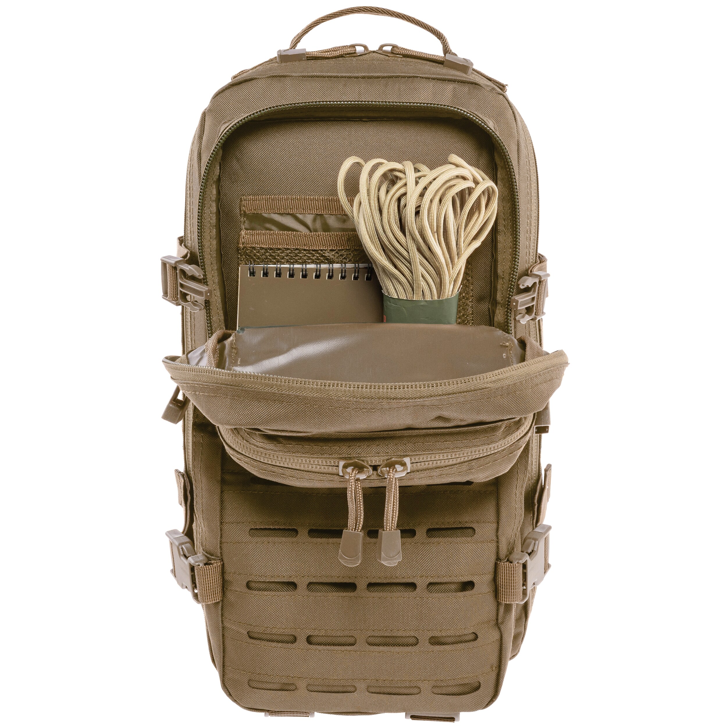 Brandit US Cooper Lasercut 25 l Backpack - Coyote