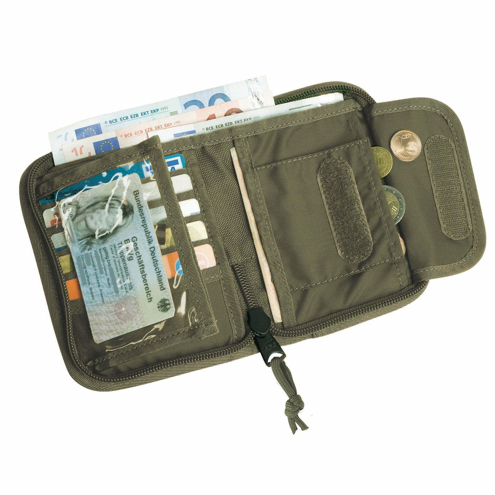 Tasmanian Tiger RFID Wallet - Olive