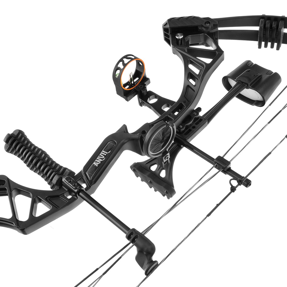 Poe Lang Anvil Compound Bow - Black - Set