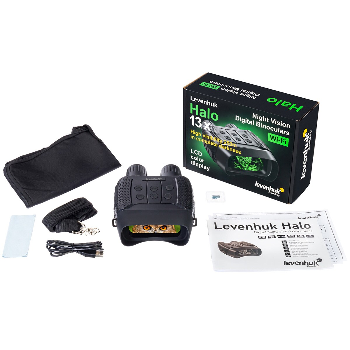 Levenhuk Halo 13X Wi-Fi Night Vision Binoculars