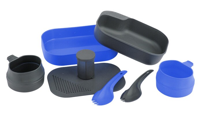 Travel kit Wildo Camp-A-Box Duo Complete - Navy