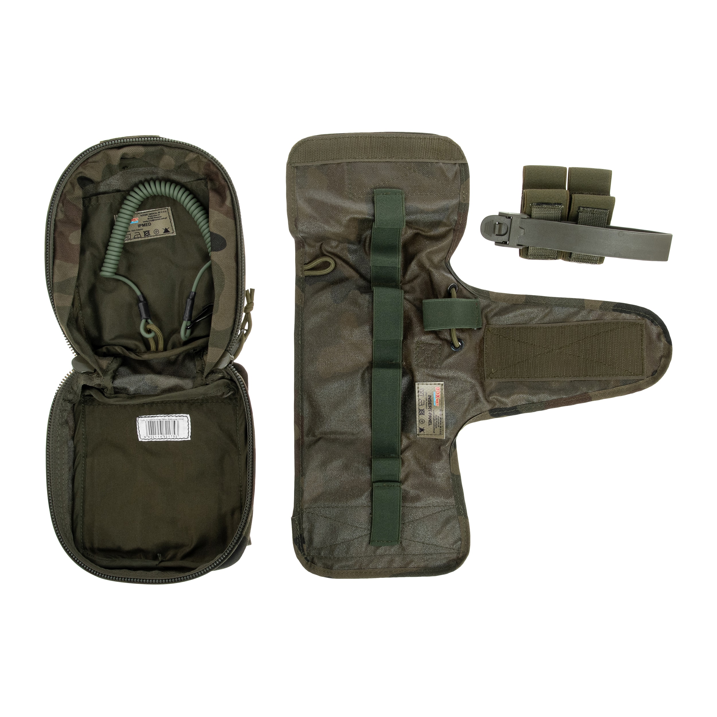Tactical first aid kit Boxmet Medical IPMED IRR - wz.93 Pantera PL Woodland