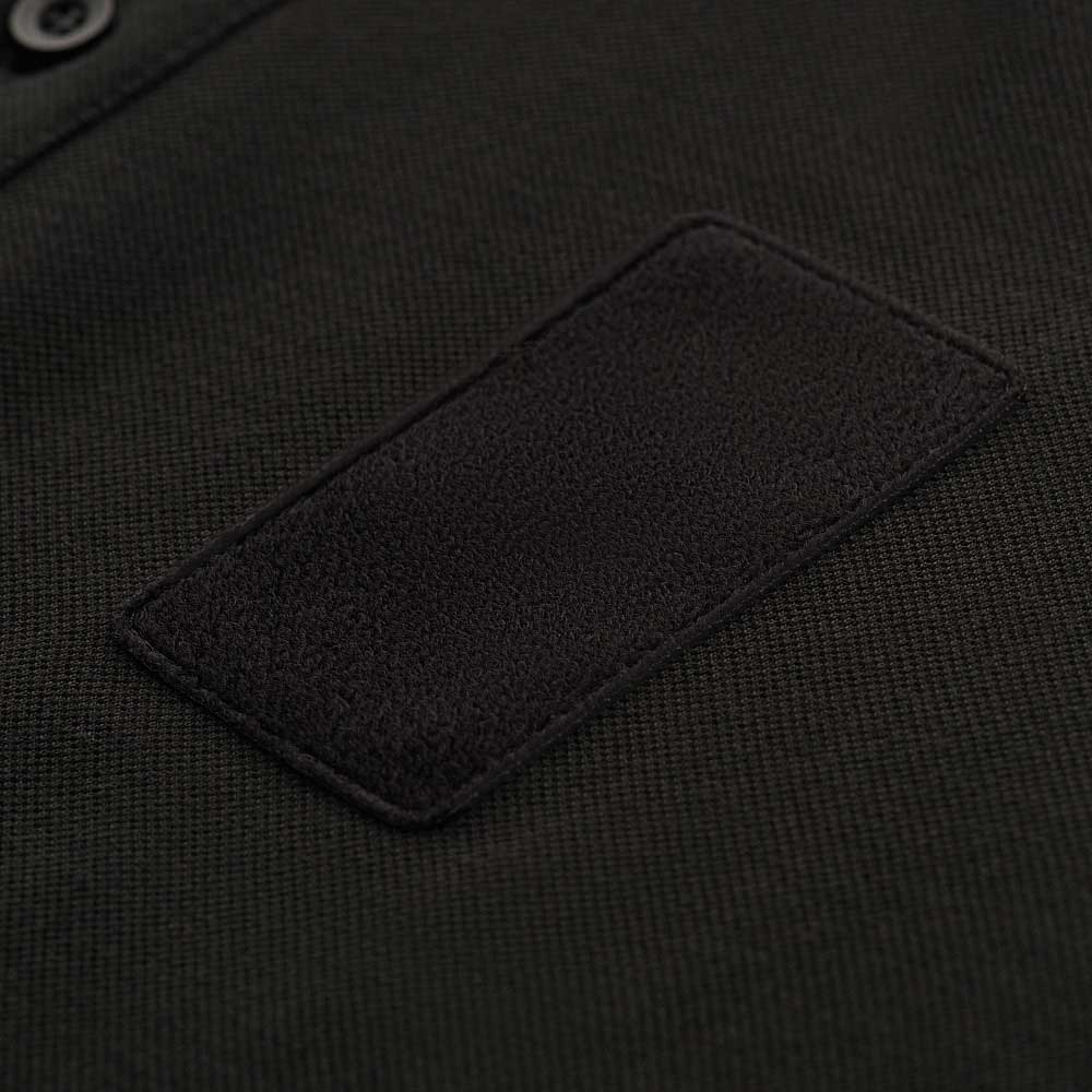M-Tac 65/35 Long Sleeve Polo Shirt - Black