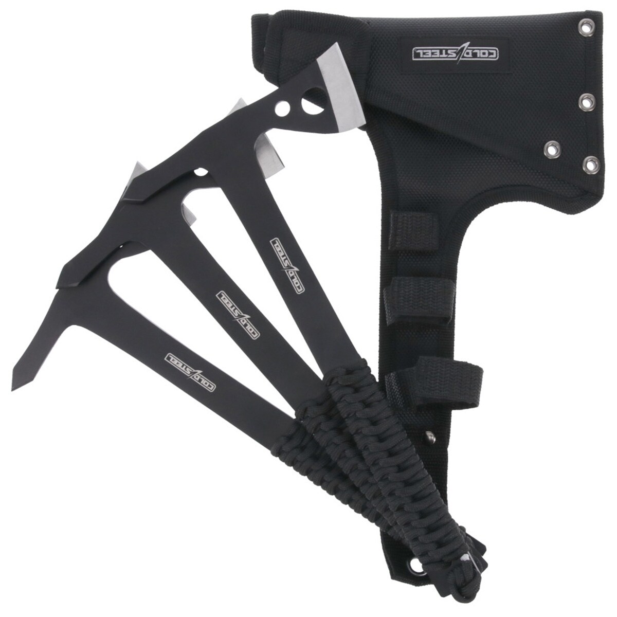 Cold Steel 1.75'' Black Throwing Axes Set - 3 pcs.