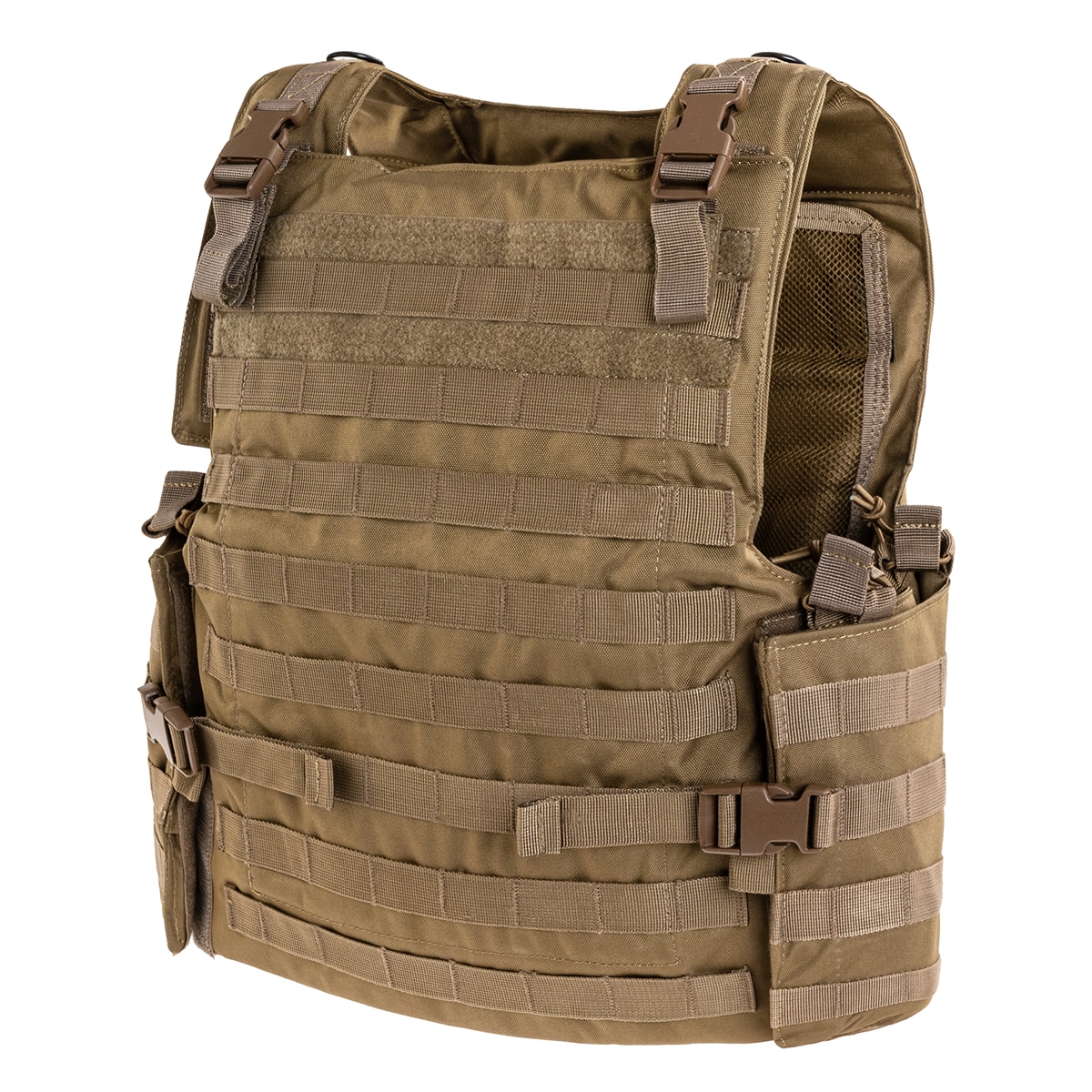 Voodoo Tactical Armor Plate Carrier Maximum Protection Tactical Vest - Coyote