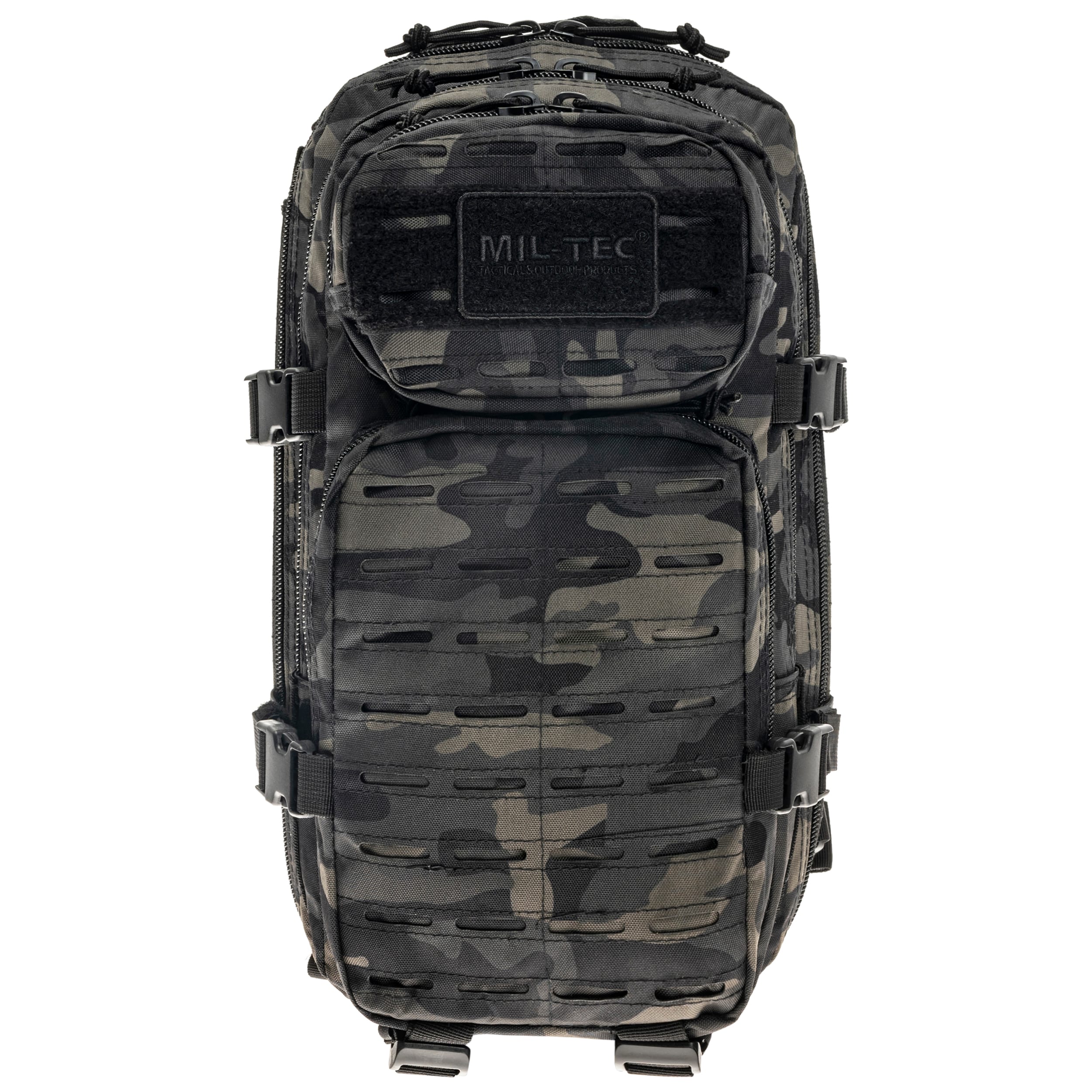 Mil-Tec Assault Pack Laser Cut Small 20 l Backpack - Dark Camo