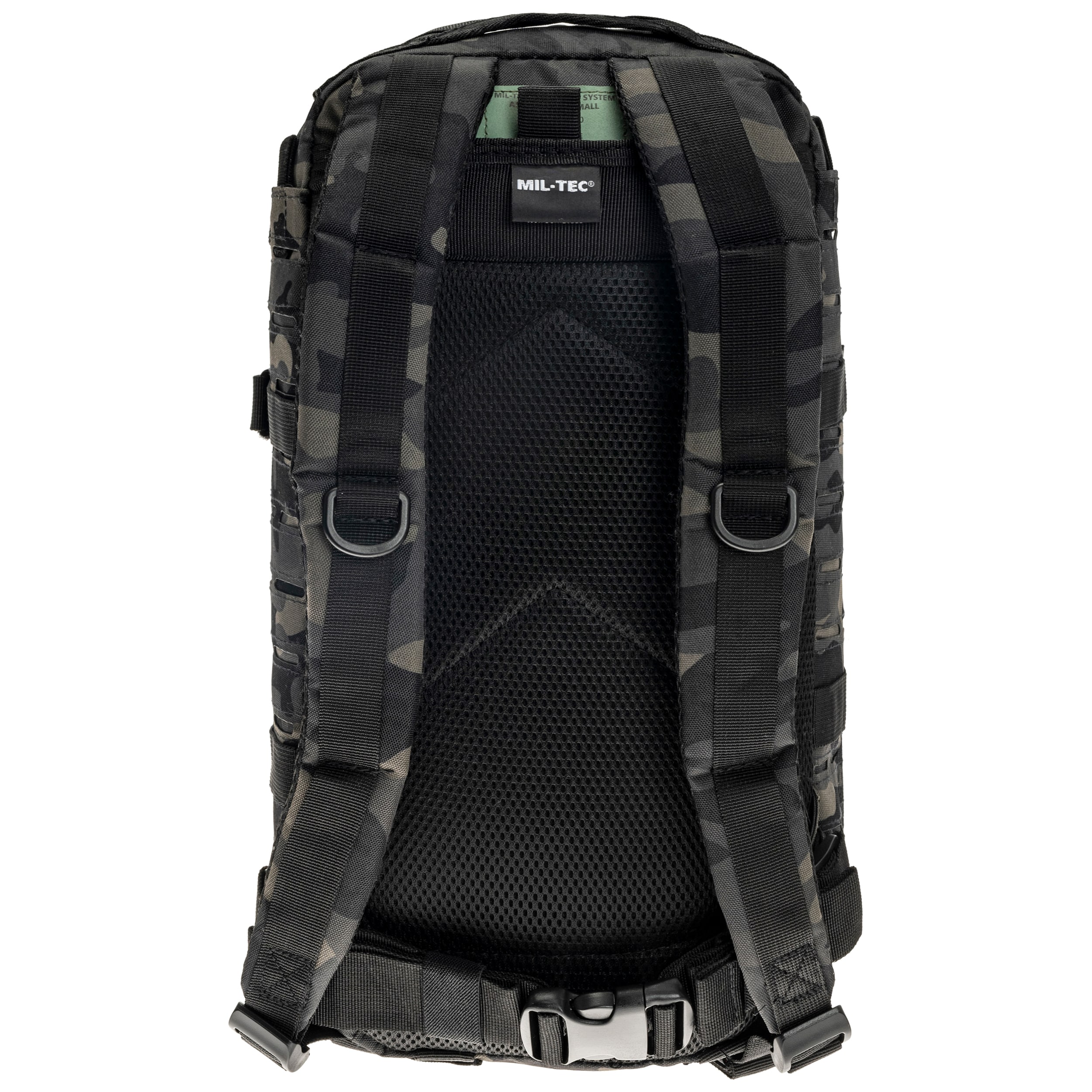 Mil-Tec Assault Pack Laser Cut Small 20 l Backpack - Dark Camo