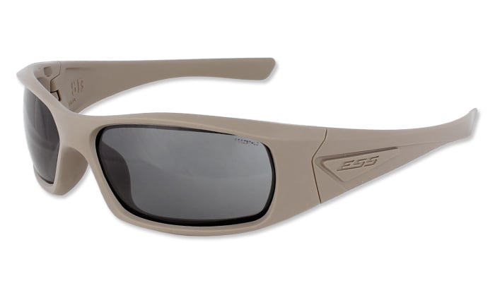 ESS 5B tactical glasses - Terrain tan Frame Smoke Gray Lenses