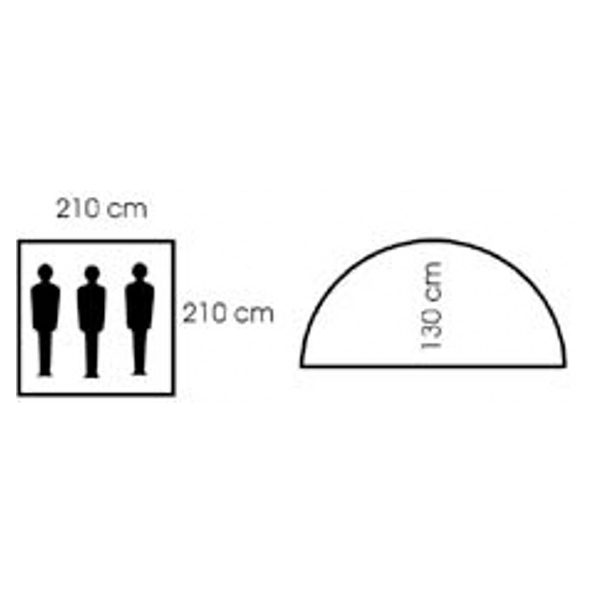 MFH Monodom 3-Person Tent - Flecktarn