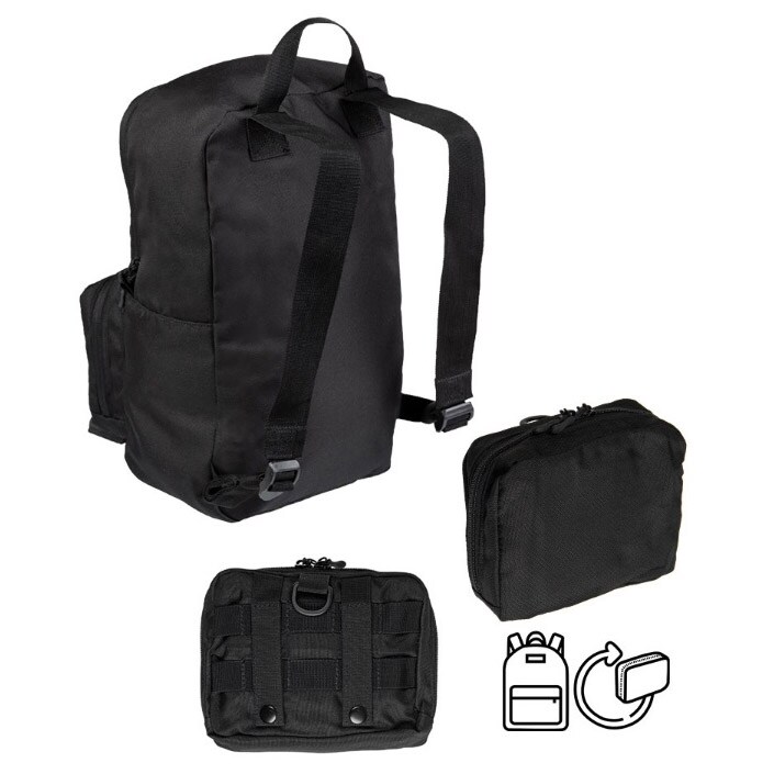 Mil-Tec US Ultra Compact Assault 15 l Backpack - black
