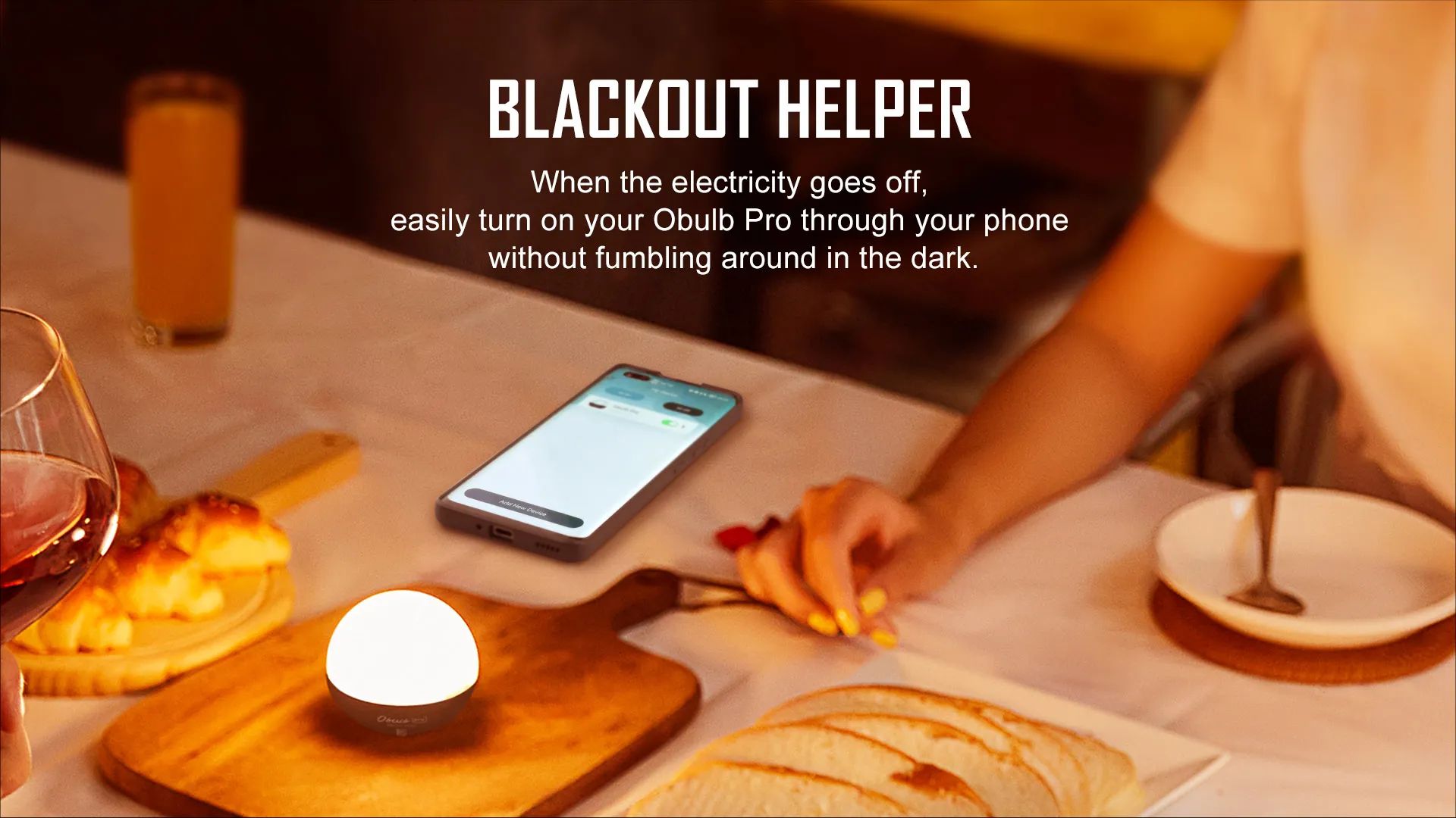 Olight Obulb Pro S Black lamp - 240 lumens