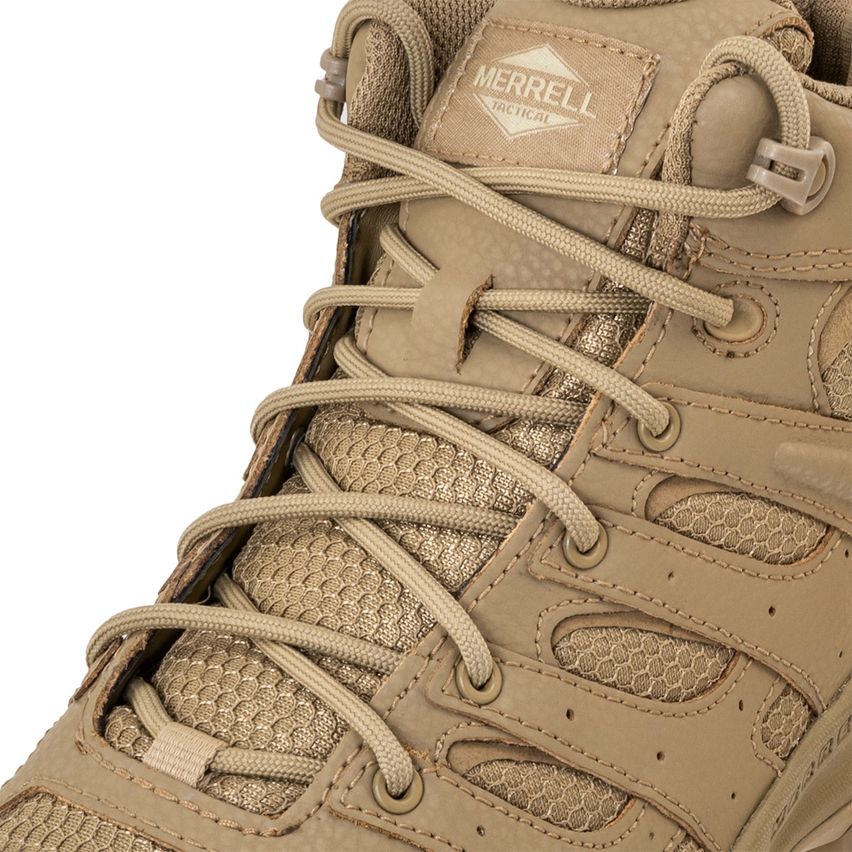 Merrell MOAB 3 Mid Tactical Waterproof Boots - Dark Coyote