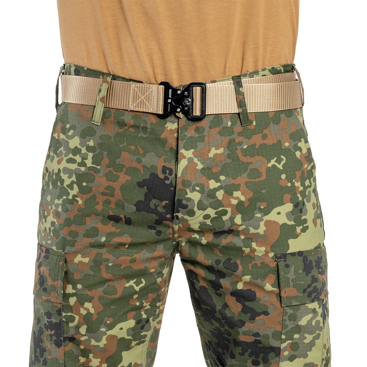 Mil-Tec Teesar Rip-Stop BDU Slim Fit Pants - Flecktarn
