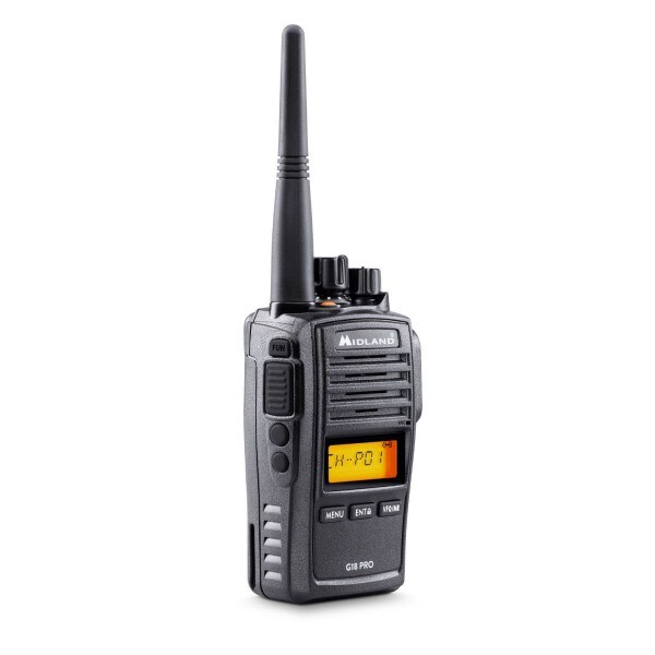 Midland G18 Pro PMR Radio - Black