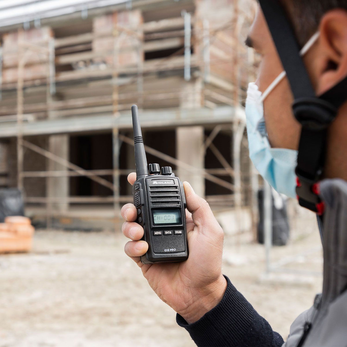 Midland G18 Pro PMR Radio - Black