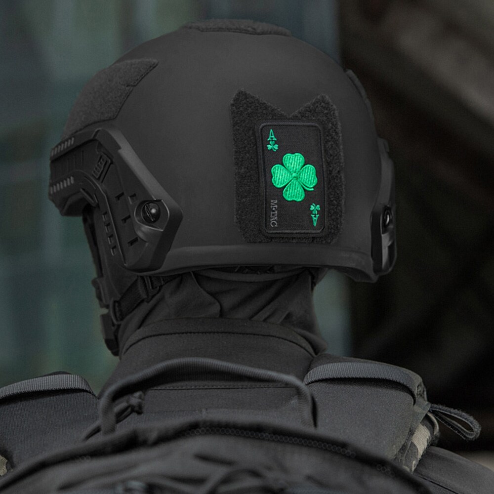 M-Tac Lucky Card Patch - Black