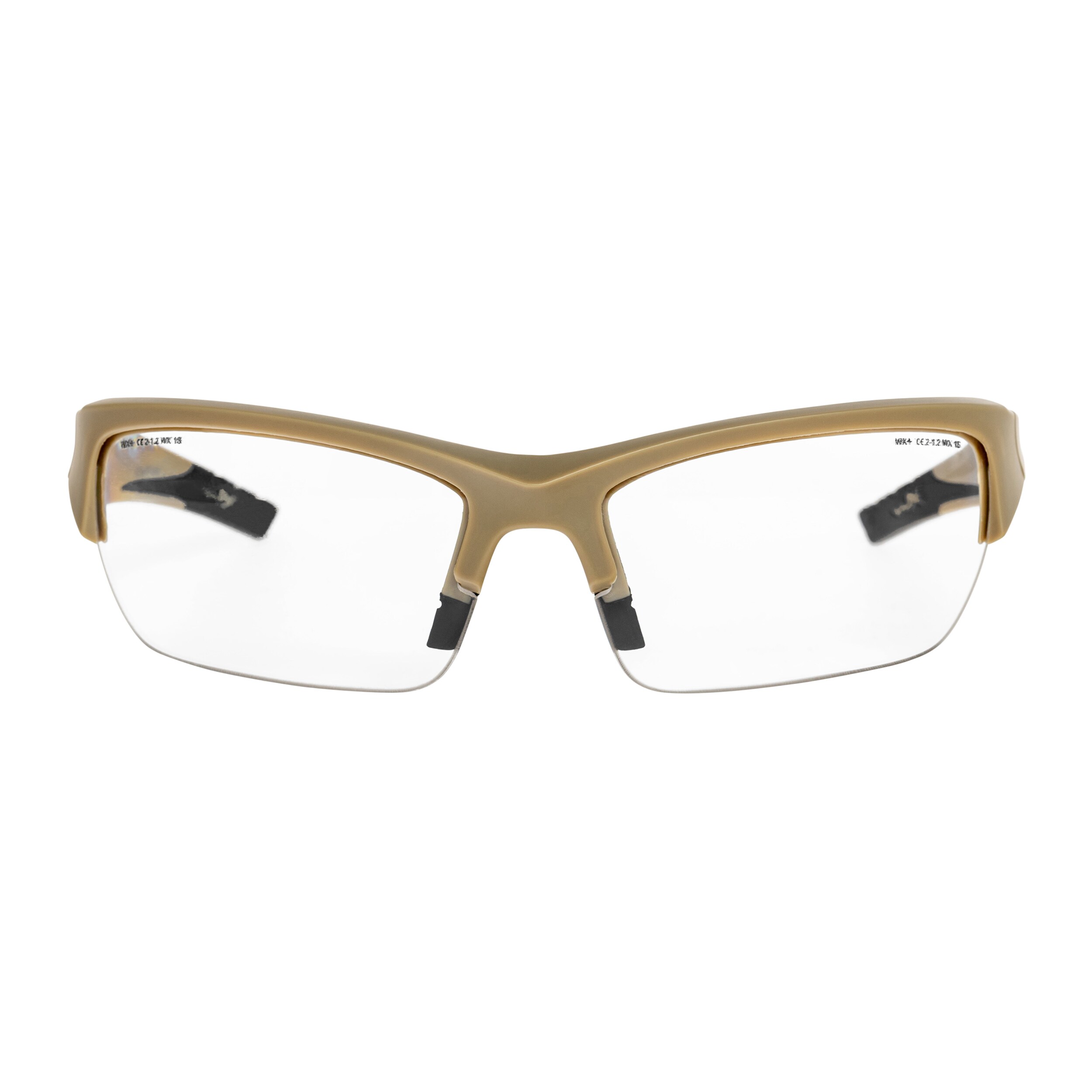 Wiley X Valor 2.5 Tactical Glasses 3-in-1 Set - Matte Tan
