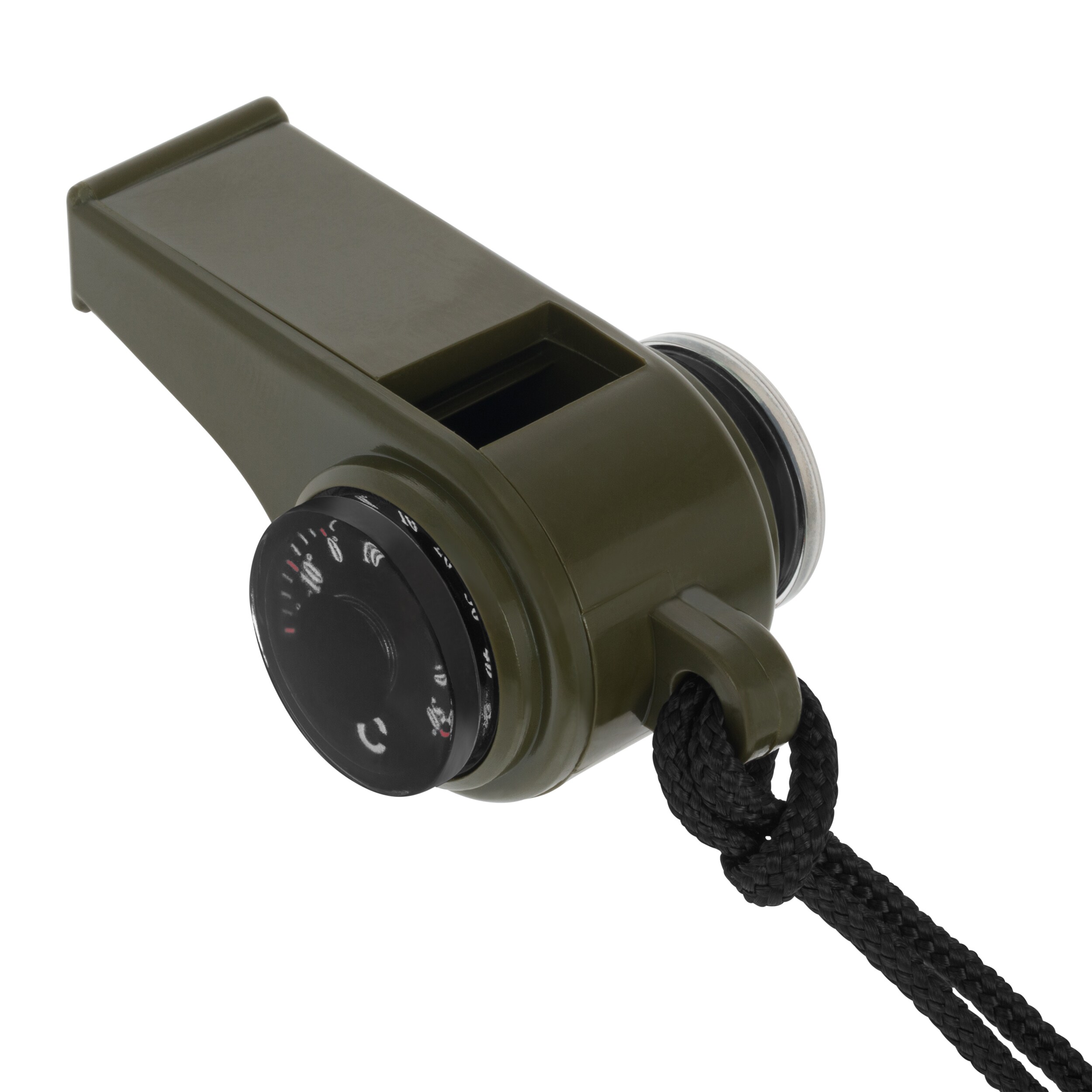 Mil-Tec Whistle with Compass and Thermometer
